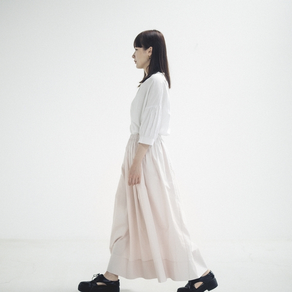 humoresque　gather skirt/sorbet - STROLL（ストロール）